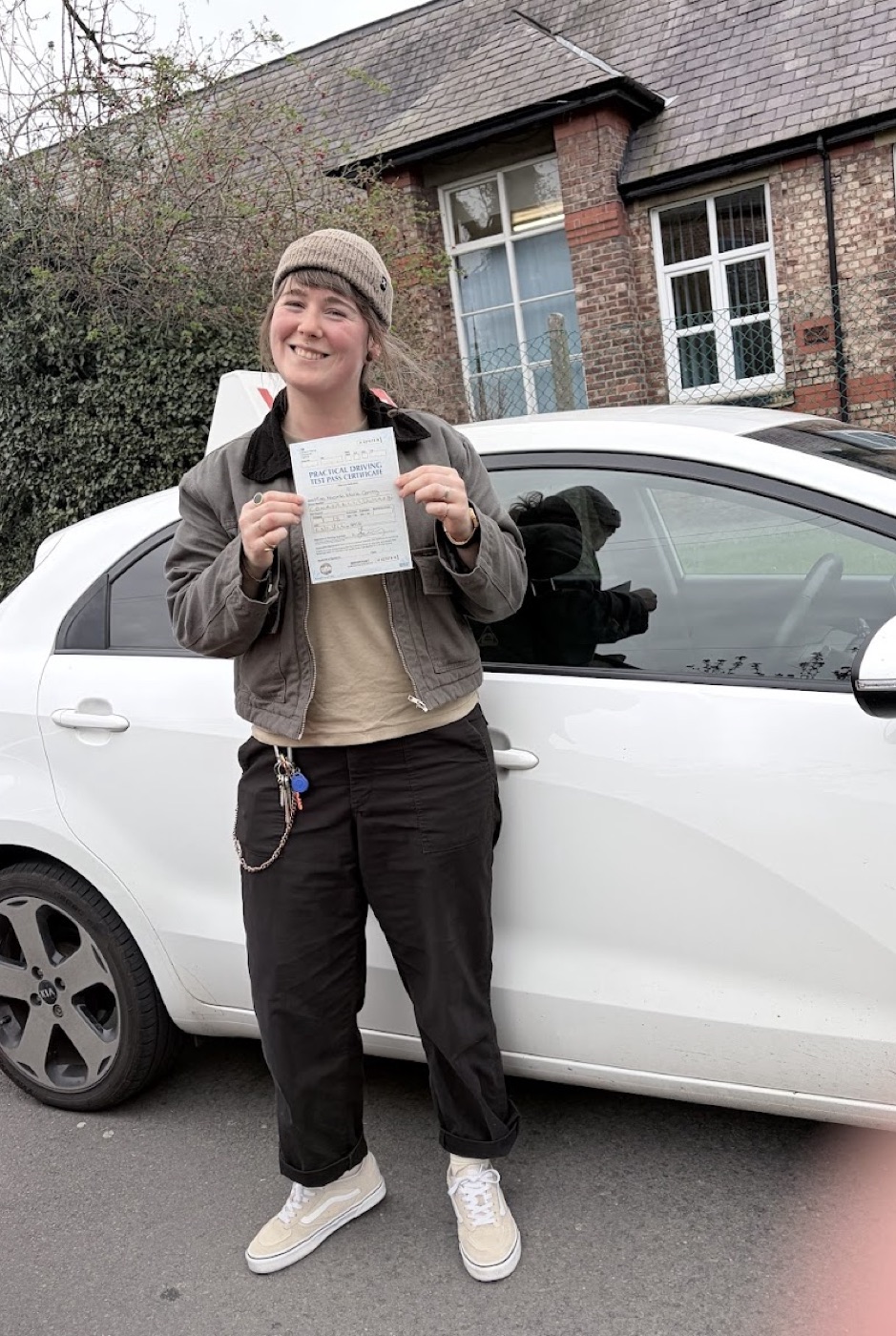 Pass 11 - student who passed with Zagros Driving School