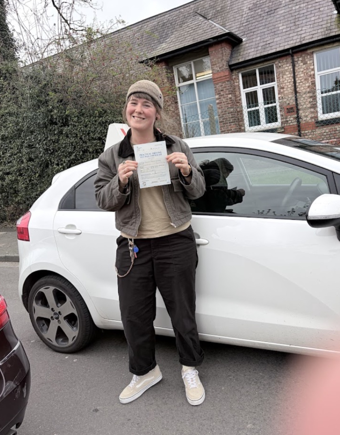 Pass 20 - student who passed with Zagros Driving School