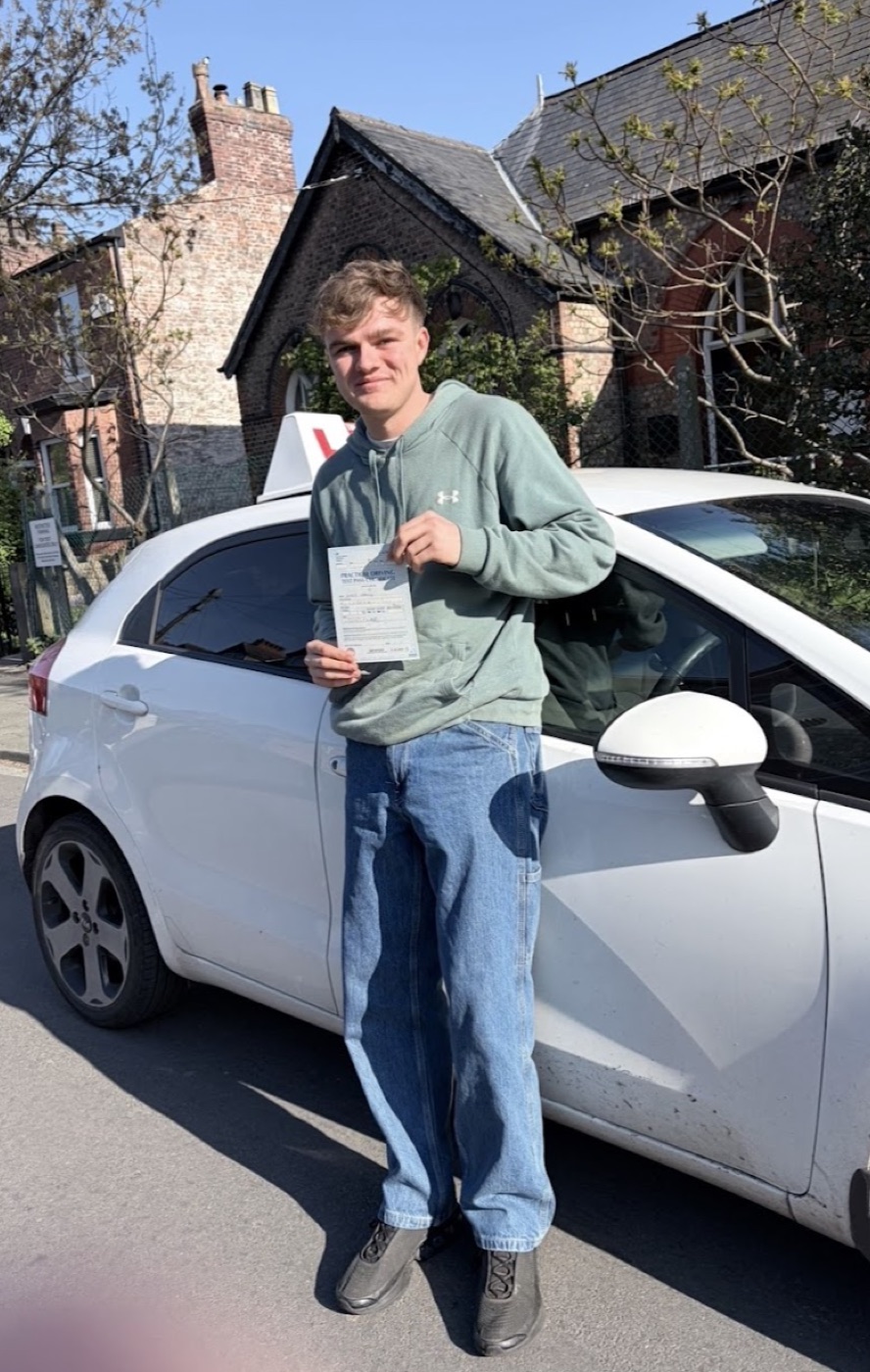 Pass 21 - student who passed with Zagros Driving School