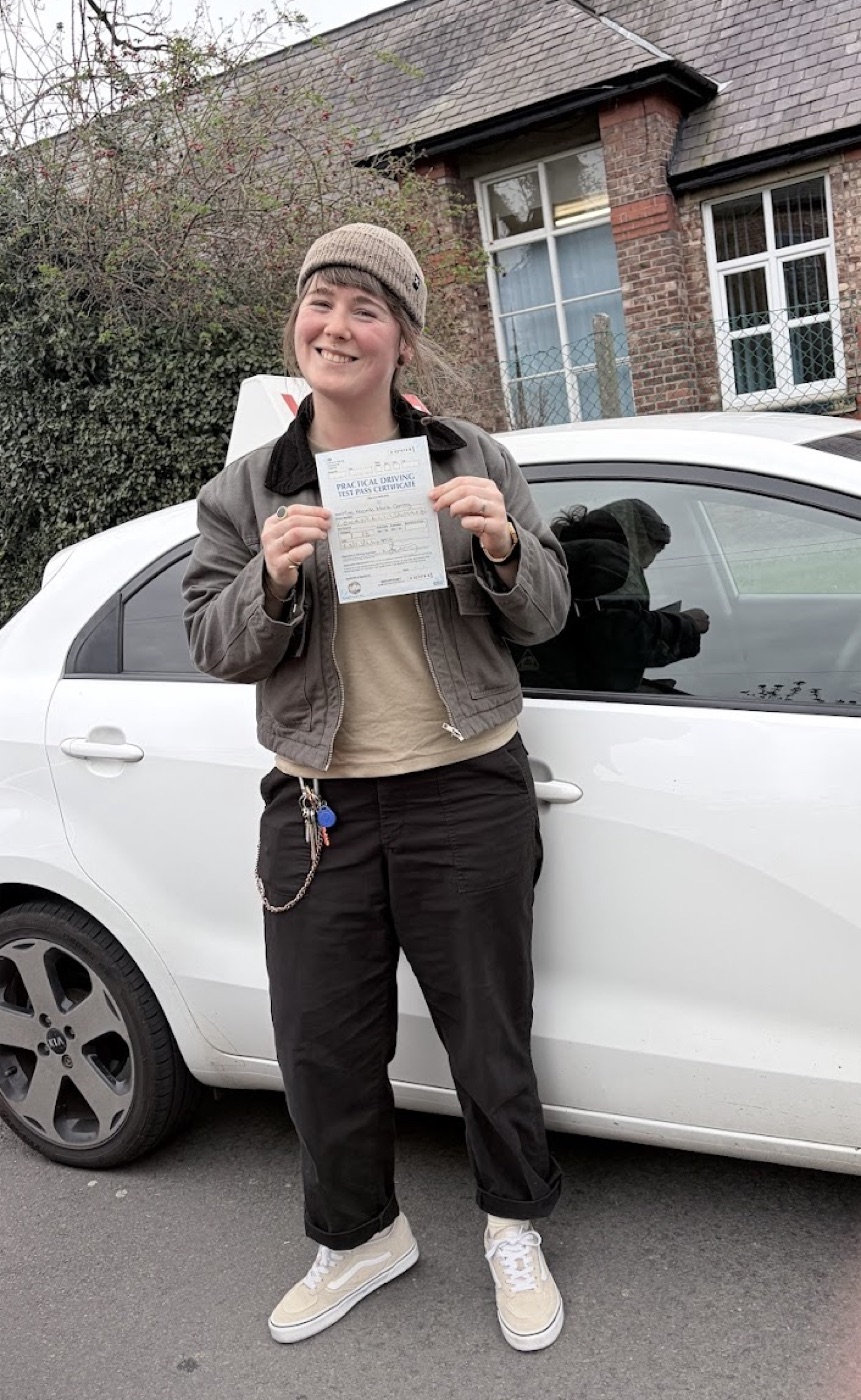 Pass 22 - student who passed with Zagros Driving School