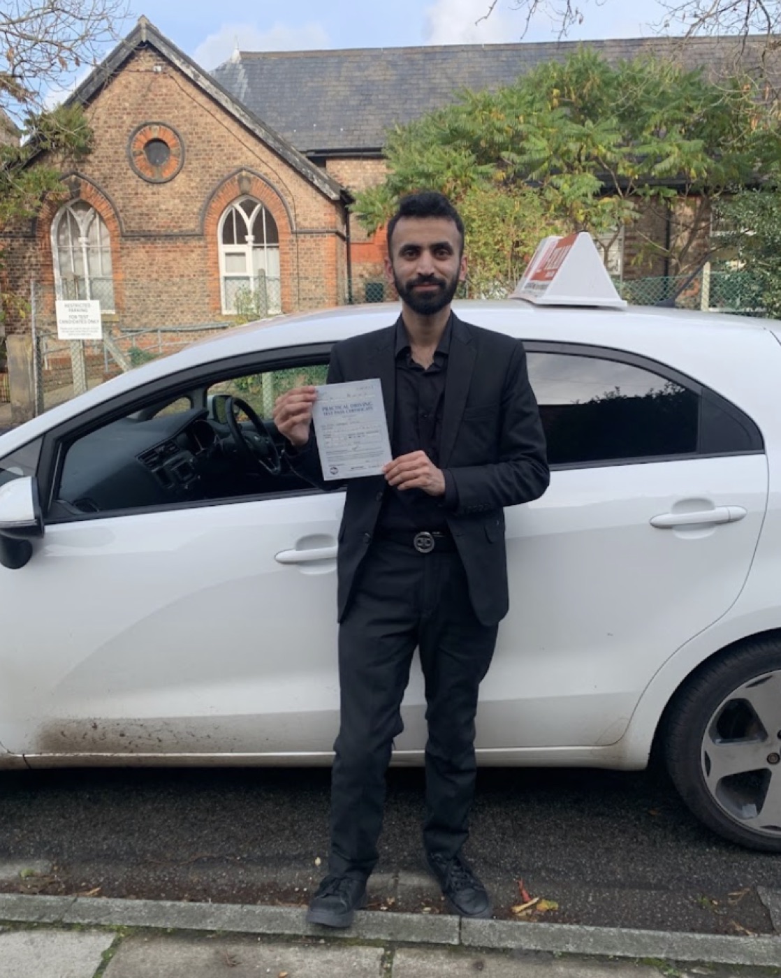 Pass 24 - student who passed with Zagros Driving School